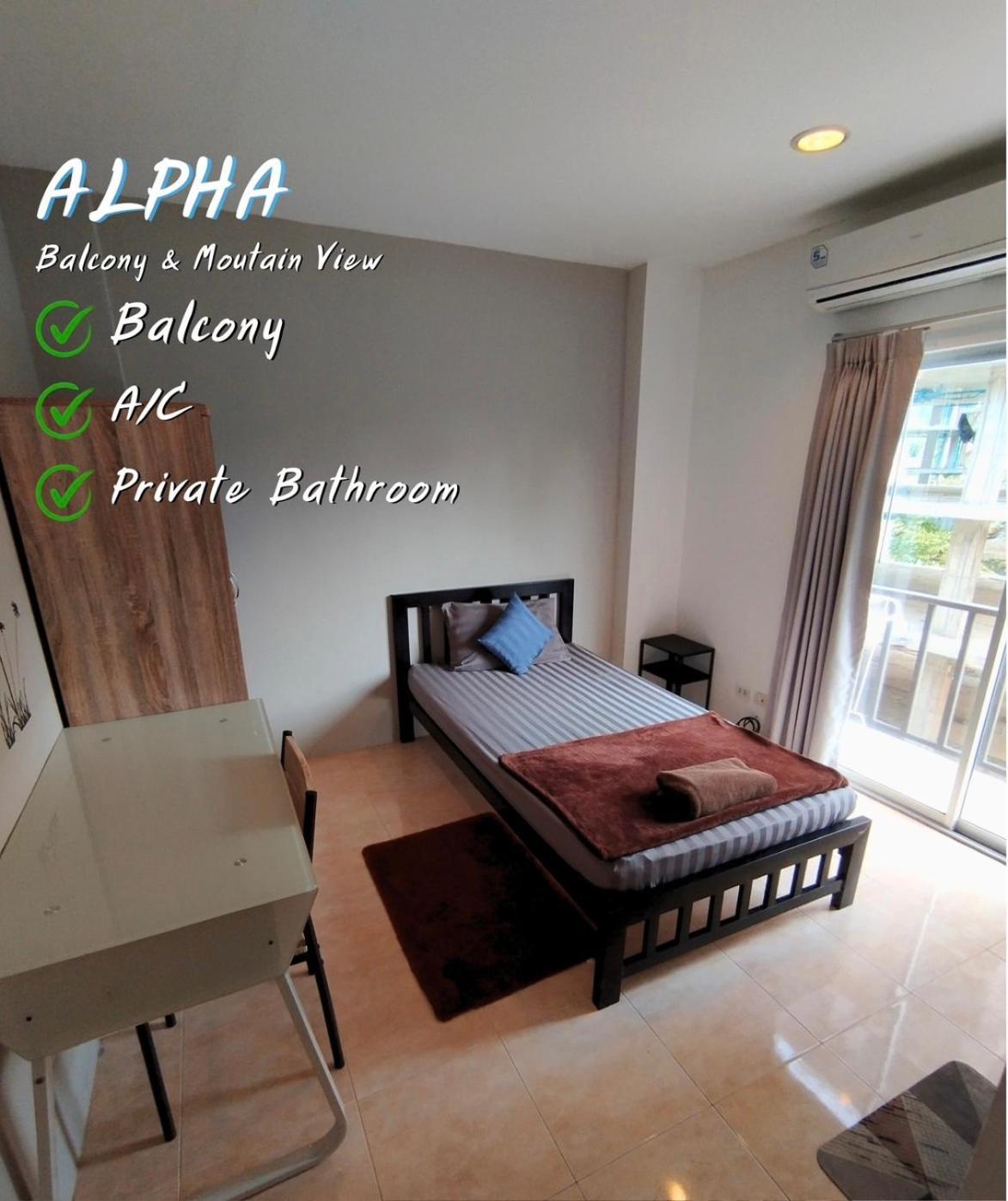 Alpha Hostel Cafe&Bar Ban Khlong Yai Exteriér fotografie
