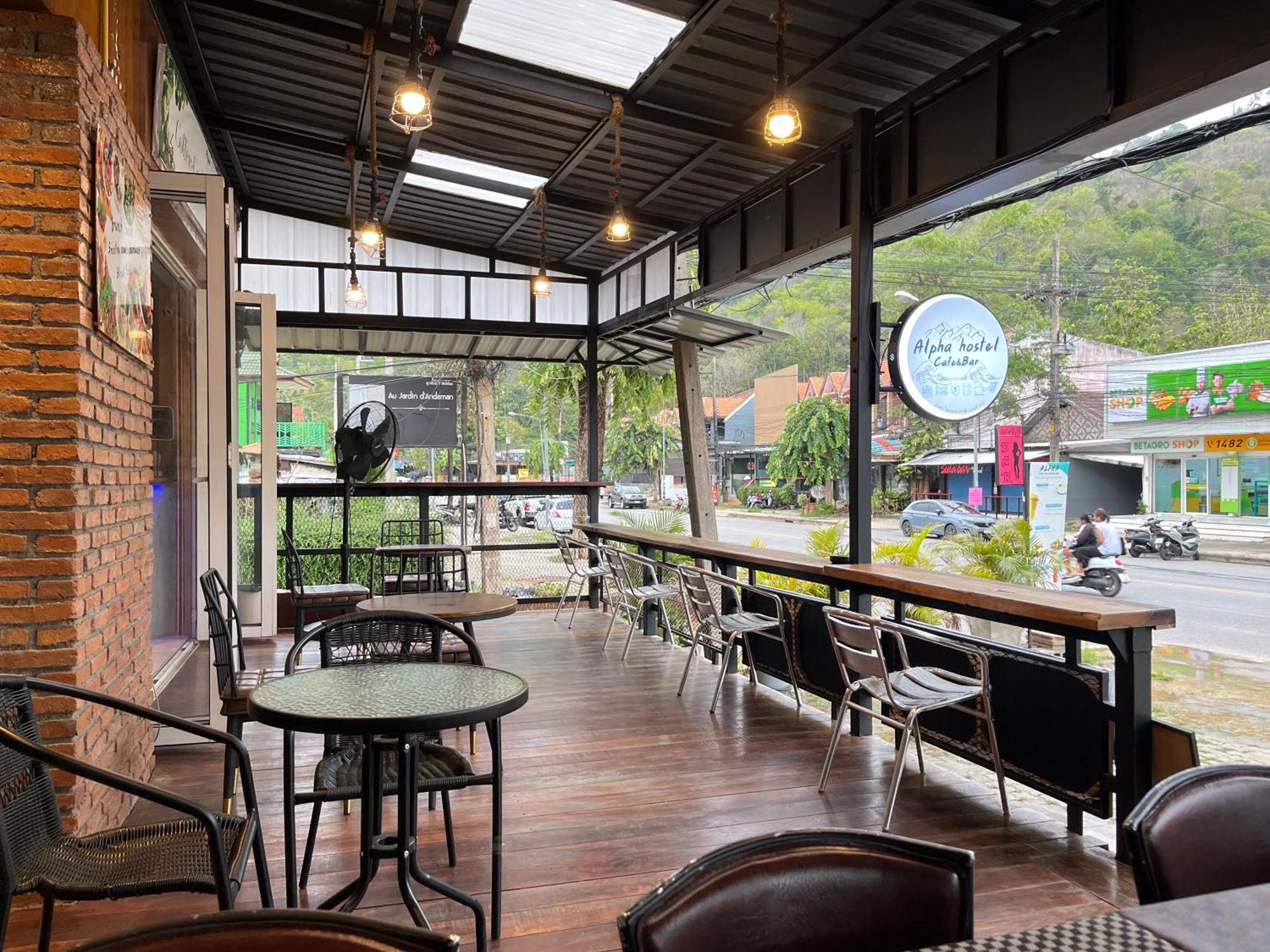 Alpha Hostel Cafe&Bar Ban Khlong Yai Exteriér fotografie